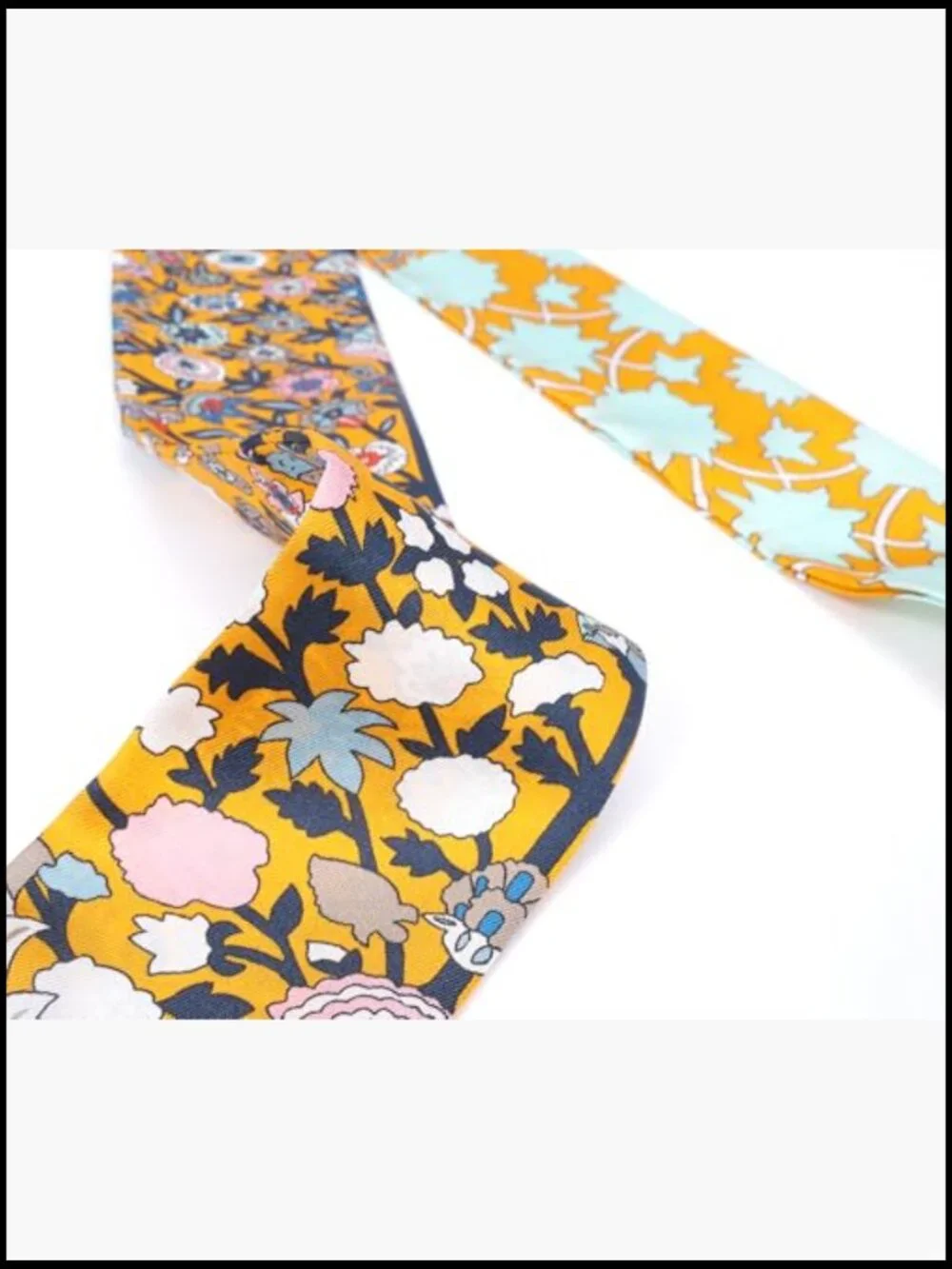 Mulberry Silk Hair Ribbon Scarf Tie Head Scarf Neckerchief Handbag Scarf